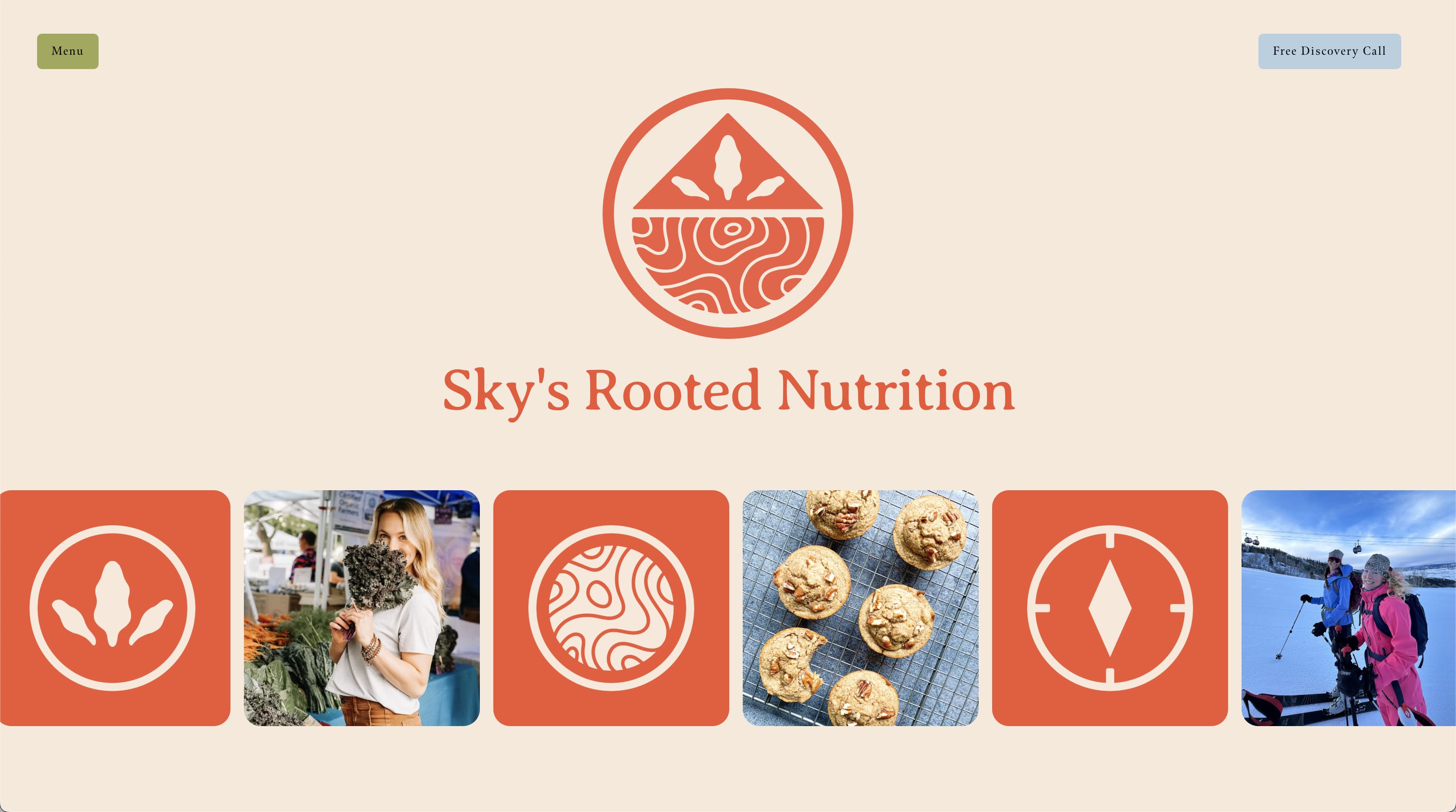 Sky's Rooted Nutrition — Kaiborg Designs project